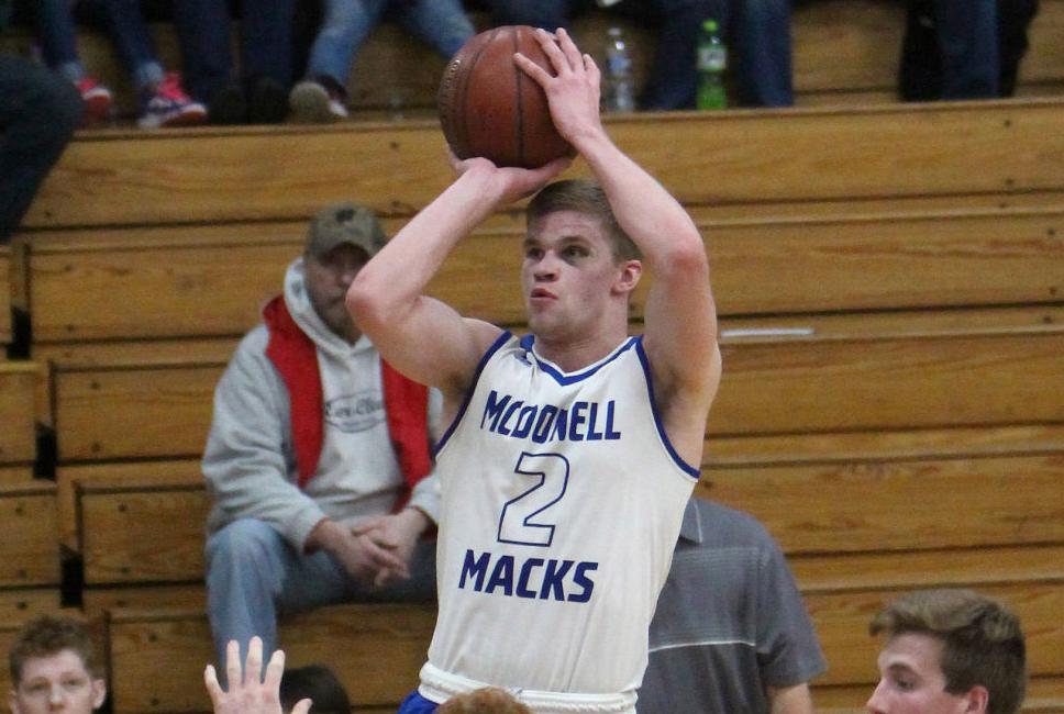 Fall Creek at McDonell boys basketball 12-14-18